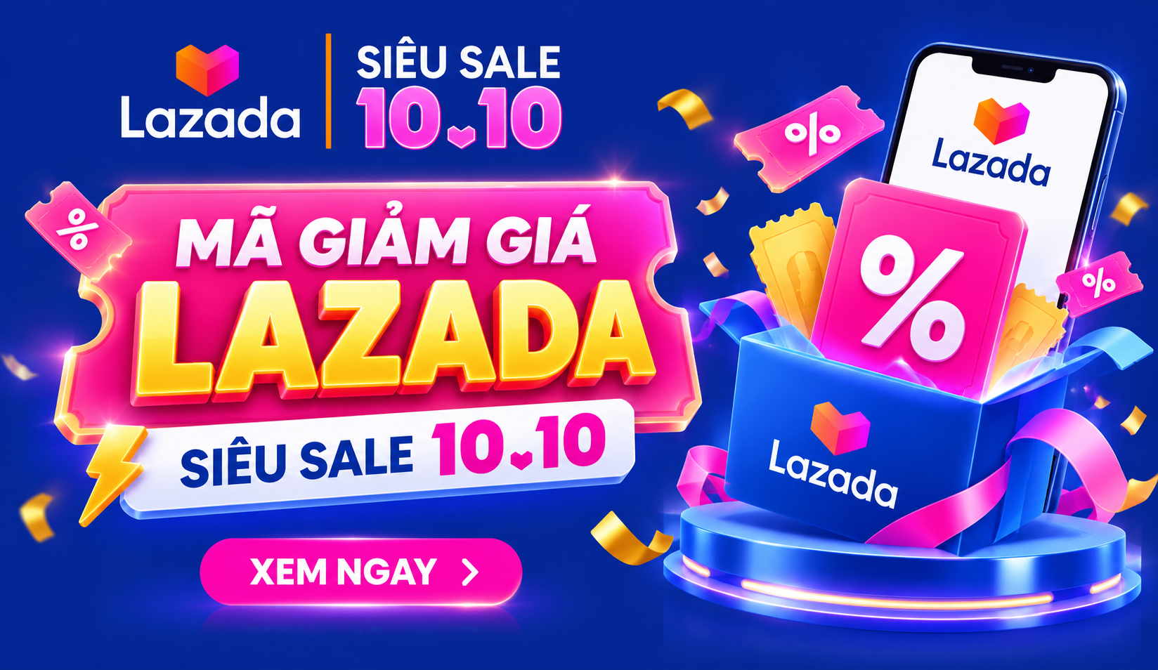 Siêu Sale Đỉnh 10.10 – Voucher Giảm Đến 10 Triệu – Ưu Đãi Tới 50%